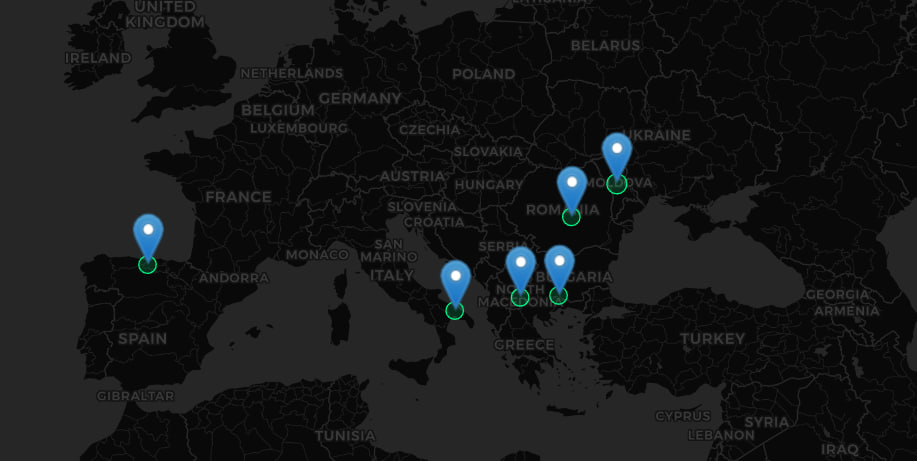Southern Europe Location